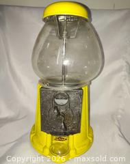MaxSold Auction: Vintage 1985 Carousel Yellow Gumball machine Made in Taiwan  - Walworth (New York, USA) SELLER MANAGED Downsizing Online Auction -  High Street