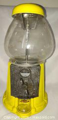 MaxSold Auction: Vintage 1985 Carousel Yellow Gumball machine Made in Taiwan  - Walworth (New York, USA) SELLER MANAGED Downsizing Online Auction -  High Street