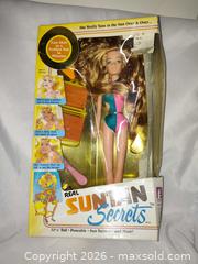 MaxSold Auction: Vintage 1988 Real Suntan Secrets Doll (New in box) - Walworth (New York, USA) SELLER MANAGED Downsizing Online Auction -  High Street