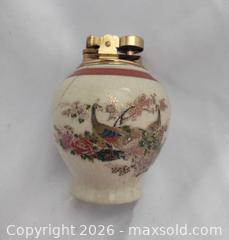 MaxSold Auction: Vintage Colibri Porcelain Peacock art lighter - Walworth (New York, USA) SELLER MANAGED Downsizing Online Auction -  High Street