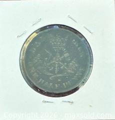 MaxSold Auction: 1854 Cdn. Bank of Upper Canada Half Penny Token  - Newmarket (Ontario, Canada) PARTNER MANAGED Reseller Online Auction - Walter Avenue