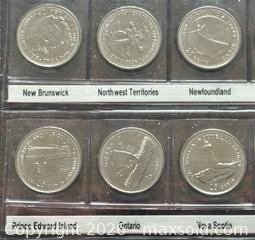 MaxSold Auction: 1867-1992 Canada 125th Anniversary Provincial Commemorative 12 Coin Set of 25 Cents  - Newmarket (Ontario, Canada) PARTNER MANAGED Reseller Online Auction - Walter Avenue
