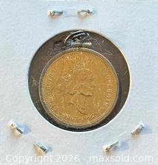 MaxSold Auction: 1867-1992 Cdn. Gold Plated 125th Anniversary of Canada 25 Cents Pendant  - Newmarket (Ontario, Canada) PARTNER MANAGED Reseller Online Auction - Walter Avenue