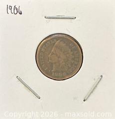 MaxSold Auction: 1906 US Indian Head One Cent  - Newmarket (Ontario, Canada) PARTNER MANAGED Reseller Online Auction - Walter Avenue