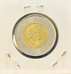 MaxSold Auction: 1921-2021 Cdn. Commemorating the 100th Anniversary of the Discovery of Insulin Colour Twoonie  - Newmarket (Ontario, Canada) PARTNER MANAGED Reseller Online Auction - Walter Avenue