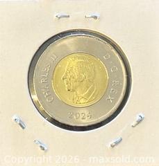 MaxSold Auction: 1924-2024 Cdn. Commemorating the 100th Anniversary of the Royal Canadian Air Force Colour Twoonie  - Newmarket (Ontario, Canada) PARTNER MANAGED Reseller Online Auction - Walter Avenue