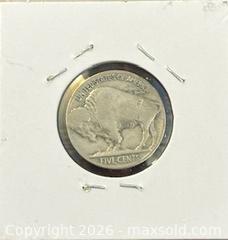 MaxSold Auction: 1934 US Buffalo Nickel  - Newmarket (Ontario, Canada) PARTNER MANAGED Reseller Online Auction - Walter Avenue