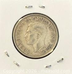 MaxSold Auction: 1946 Cdn. Silver King George VI 50 Cents  - Newmarket (Ontario, Canada) PARTNER MANAGED Reseller Online Auction - Walter Avenue