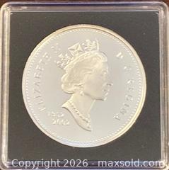 MaxSold Auction: 1952-2002 Cdn. Silver Proof Queen Elizabeth II Golden Jubilee 1 Dollar  - Newmarket (Ontario, Canada) PARTNER MANAGED Reseller Online Auction - Walter Avenue