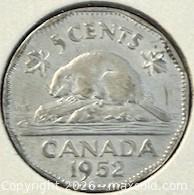 MaxSold Auction: 1952 Cdn. King George VI 5 Cents  - Newmarket (Ontario, Canada) PARTNER MANAGED Reseller Online Auction - Walter Avenue