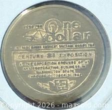 MaxSold Auction: 1962 Seattle World's Fair "Century 21 Exposition" Trade Dollar  - Newmarket (Ontario, Canada) PARTNER MANAGED Reseller Online Auction - Walter Avenue
