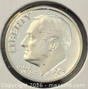 MaxSold Auction: 1963 US Silver Proof-Like Roosevelt Dime  - Newmarket (Ontario, Canada) PARTNER MANAGED Reseller Online Auction - Walter Avenue