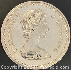 MaxSold Auction: 1972 Cdn. Silver Queen Elizabeth II Case Dollar  - Newmarket (Ontario, Canada) PARTNER MANAGED Reseller Online Auction - Walter Avenue