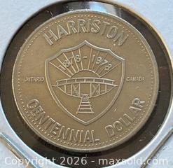 MaxSold Auction: 1978 Cdn. Harriston, Ontario Trade Dollar  - Newmarket (Ontario, Canada) PARTNER MANAGED Reseller Online Auction - Walter Avenue