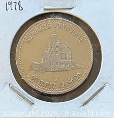 MaxSold Auction: 1978 Cdn. St. Marys, Ontario Trade Dollar  - Newmarket (Ontario, Canada) PARTNER MANAGED Reseller Online Auction - Walter Avenue