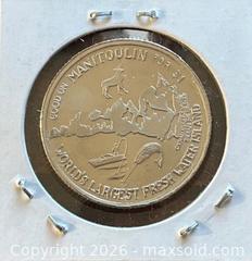 MaxSold Auction: 1982 Cdn. Manitoulin Island, Ontario Trade Dollar  - Newmarket (Ontario, Canada) PARTNER MANAGED Reseller Online Auction - Walter Avenue