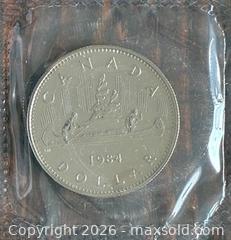 MaxSold Auction: 1984 Cdn. Proof-Like Coin Set  - Newmarket (Ontario, Canada) PARTNER MANAGED Reseller Online Auction - Walter Avenue