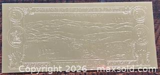 MaxSold Auction: 1987 Limited Edition Antigua/Barbuda $50 Silver/Gold Banknote - Bartolomeo the Portuguese and his Barque    - Newmarket (Ontario, Canada) PARTNER MANAGED Reseller Online Auction - Walter Avenue