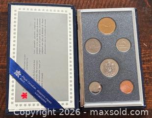 MaxSold Auction: 1989 Cdn. Specimen Coin Set  - Newmarket (Ontario, Canada) PARTNER MANAGED Reseller Online Auction - Walter Avenue