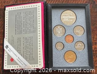 MaxSold Auction: 1991 Cdn. Silver Proof Double Dollar Coin Set  - Newmarket (Ontario, Canada) PARTNER MANAGED Reseller Online Auction - Walter Avenue