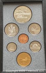 MaxSold Auction: 1991 Cdn. Silver Proof Double Dollar Coin Set  - Newmarket (Ontario, Canada) PARTNER MANAGED Reseller Online Auction - Walter Avenue
