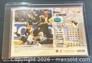 MaxSold Auction: 1996-7 Skybox Impact Mario Lemieux Hockey Collectible Trading Card  - Newmarket (Ontario, Canada) PARTNER MANAGED Reseller Online Auction - Walter Avenue