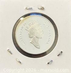 MaxSold Auction: 1997 Cdn. Silver Proof Queen Elizabeth II 50 Cents  - Newmarket (Ontario, Canada) PARTNER MANAGED Reseller Online Auction - Walter Avenue