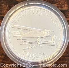 MaxSold Auction: 1999 Cdn. Silver Proof Millennium Series: November 25 Cents  - Newmarket (Ontario, Canada) PARTNER MANAGED Reseller Online Auction - Walter Avenue