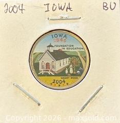 MaxSold Auction: 2004 US Colour Iowa State Quarter Dollar - US Mint's 50 State Quarters Program  - Newmarket (Ontario, Canada) PARTNER MANAGED Reseller Online Auction - Walter Avenue
