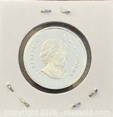 MaxSold Auction: 2005 Cdn. Silver Proof Queen Elizabeth II 50 Cents  - Newmarket (Ontario, Canada) PARTNER MANAGED Reseller Online Auction - Walter Avenue