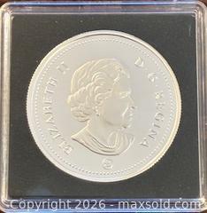 MaxSold Auction: 2007 Cdn. Silver Proof Commemorating Chief Thayendanegea (Joseph Brant) 1 Dollar  - Newmarket (Ontario, Canada) PARTNER MANAGED Reseller Online Auction - Walter Avenue