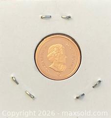 MaxSold Auction: 2010 Cdn. Proof Queen Elizabeth II 1 Cent  - Newmarket (Ontario, Canada) PARTNER MANAGED Reseller Online Auction - Walter Avenue