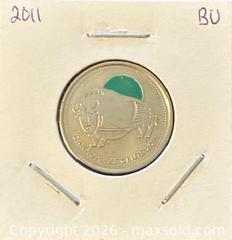 MaxSold Auction: 2011 Cdn. Colour Legendary Nature: Wood Bison 25 Cents  - Newmarket (Ontario, Canada) PARTNER MANAGED Reseller Online Auction - Walter Avenue