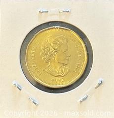 MaxSold Auction: 2020 Cdn. Celebrating the Life and Legacy of Jazz Pianist Oscar Peterson Colour Loonie  - Newmarket (Ontario, Canada) PARTNER MANAGED Reseller Online Auction - Walter Avenue