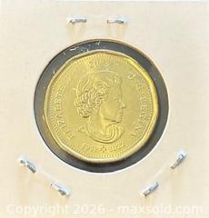 MaxSold Auction: 2023 Cdn. Commemorative Honoring Elsie MacGill being the World's First Practicing Female Aircraft Engineer Colour Loonie  - Newmarket (Ontario, Canada) PARTNER MANAGED Reseller Online Auction - Walter Avenue