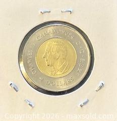 MaxSold Auction: 2024 Cdn. Commemorating "Inuit Nunangat" Colour Twoonie  - Newmarket (Ontario, Canada) PARTNER MANAGED Reseller Online Auction - Walter Avenue