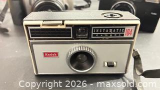 MaxSold Auction: 3 Retro Assort Film Cameras (as is)  - Newmarket (Ontario, Canada) PARTNER MANAGED Reseller Online Auction - Walter Avenue