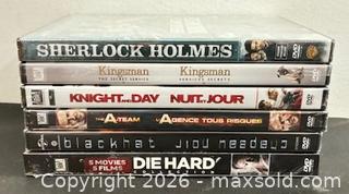 MaxSold Auction: Assort Action Movies on DVD's  - Newmarket (Ontario, Canada) PARTNER MANAGED Reseller Online Auction - Walter Avenue