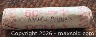 MaxSold Auction: Assort Cdn. Roll of 1 Cents (50 cents face value)  - Newmarket (Ontario, Canada) PARTNER MANAGED Reseller Online Auction - Walter Avenue