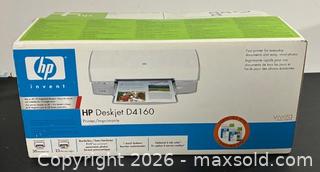 MaxSold Auction: HP Deskjet D4160 Digital Photo Inkjet Printer  - Newmarket (Ontario, Canada) PARTNER MANAGED Reseller Online Auction - Walter Avenue