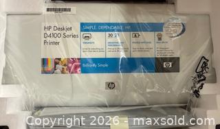 MaxSold Auction: HP Deskjet D4160 Digital Photo Inkjet Printer  - Newmarket (Ontario, Canada) PARTNER MANAGED Reseller Online Auction - Walter Avenue