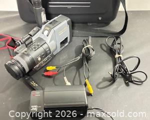 MaxSold Auction: JVC GR-303 Compact VHS Camcorder (as is)  - Newmarket (Ontario, Canada) PARTNER MANAGED Reseller Online Auction - Walter Avenue