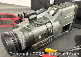 MaxSold Auction: JVC GR-303 Compact VHS Camcorder (as is)  - Newmarket (Ontario, Canada) PARTNER MANAGED Reseller Online Auction - Walter Avenue
