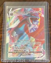 MaxSold Auction: Pokémon Salamence VMAX the Darkness Ablaze Set Collectible Trading Card  - Newmarket (Ontario, Canada) PARTNER MANAGED Reseller Online Auction - Walter Avenue