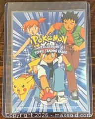 MaxSold Auction: Pokémon Topps Gotta Catch ‘em all! Checklist Collectible Trading Card  - Newmarket (Ontario, Canada) PARTNER MANAGED Reseller Online Auction - Walter Avenue