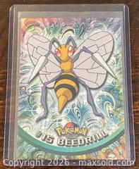 MaxSold Auction: Pokémon Topps TV Animation Edition - Beedrill Collectible Trading Card  - Newmarket (Ontario, Canada) PARTNER MANAGED Reseller Online Auction - Walter Avenue