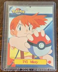 MaxSold Auction: Pokémon Topps TV Animation Edition - Misty Collectible Trading Card  - Newmarket (Ontario, Canada) PARTNER MANAGED Reseller Online Auction - Walter Avenue