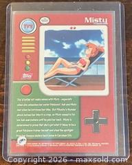 MaxSold Auction: Pokémon Topps TV Animation Edition - Misty Collectible Trading Card  - Newmarket (Ontario, Canada) PARTNER MANAGED Reseller Online Auction - Walter Avenue