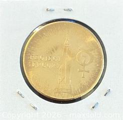 MaxSold Auction: Project Mercury John H. Glenn. Jr. 1st American to Orbit the Earth MA VI Medal  - Newmarket (Ontario, Canada) PARTNER MANAGED Reseller Online Auction - Walter Avenue