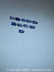 MaxSold Auction: Beautiful baguette cut blue sapphire lot - Toronto (Ontario, Canada) PARTNER MANAGED Reseller Online Auction - Gerrard Street West